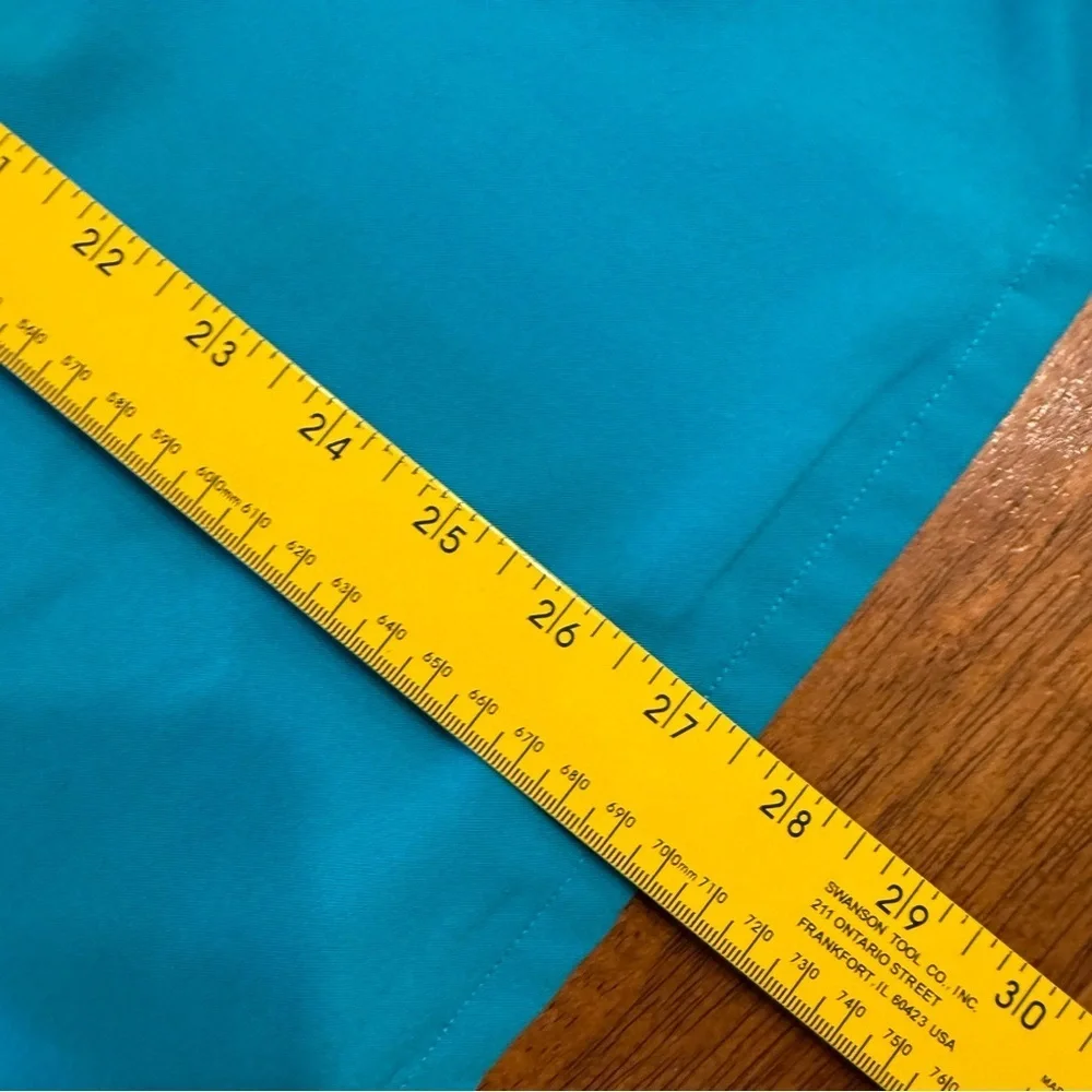 Figs Casma 3 pocket Teal blue V-Neck Scrub Top size xxl PO# 6224 - Picture 5 of 9